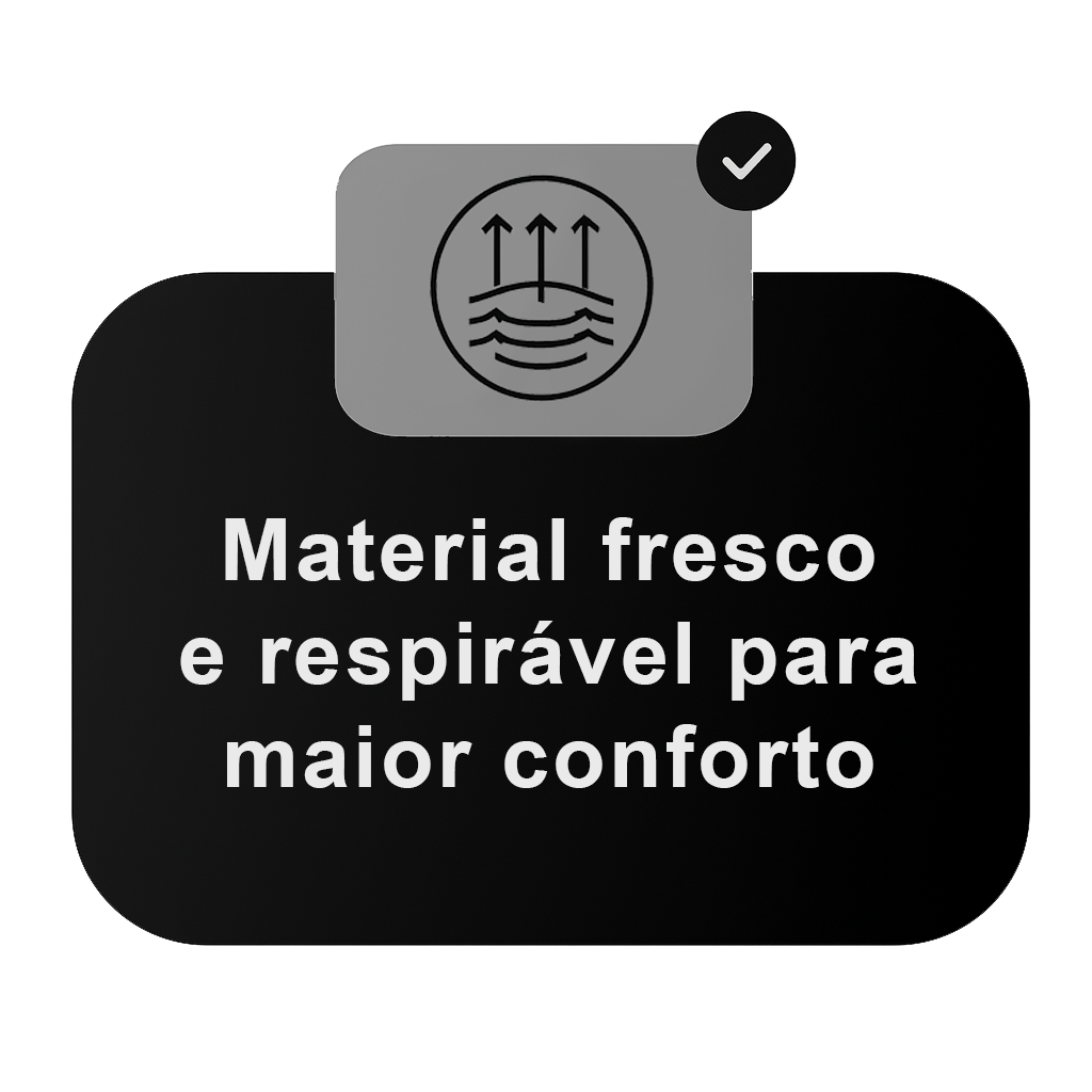 Toque macio e uso confortavel no dia a dia